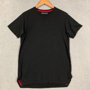 Western Rise‎ Merino StrongCore T-Shirt Men's Small Black Australian Wool Travel